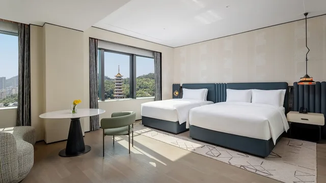 غرفة غراند بسرير كوين وسرير مزدوج، Xiamen Sm City By Ihg 1/5