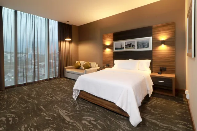 غرفة بسرير مزدوج، Hilton Garden Inn Monterrey Obispado 2/3