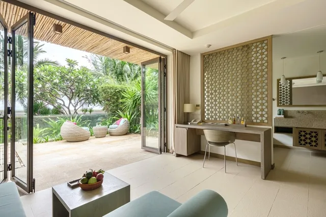 غرفة بسرير كينج وسرير كوين بإطلالة على الحديقة بغرفة نوم واحدة، Mia Resort Nha Trang 10/10