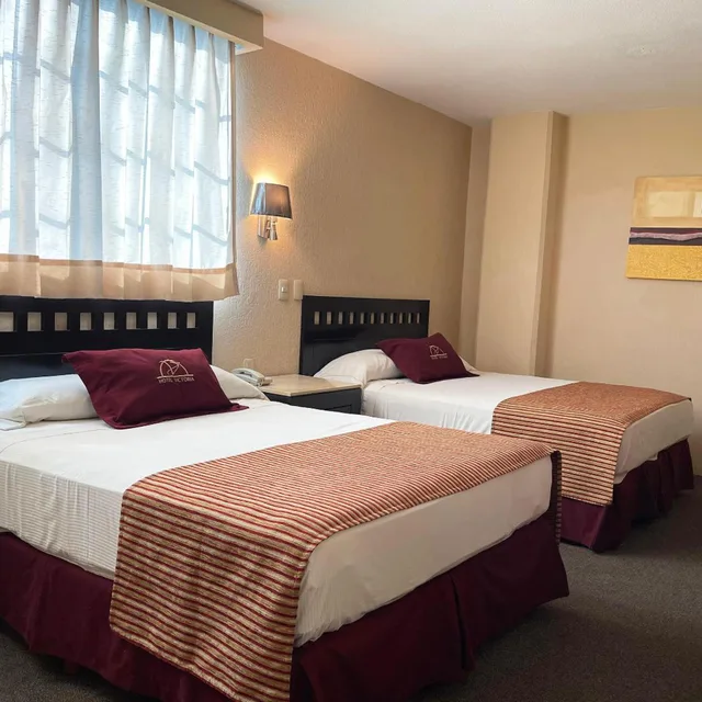غرفة سوبيريور بسريرين، Hotel Victoria Poza Rica 2/5