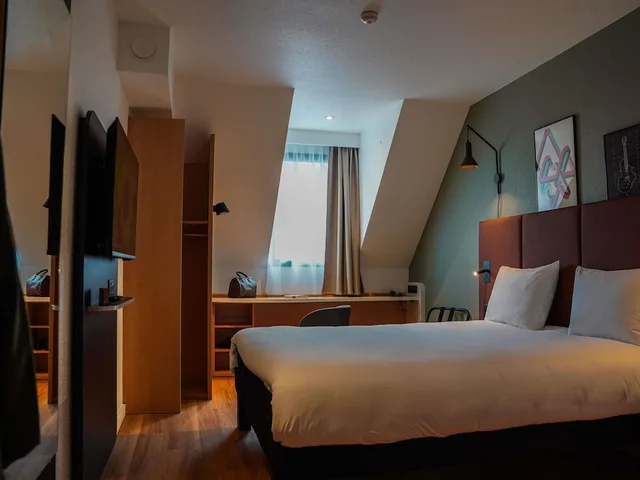 غرفة قياسية بسرير مزدوج، Ibis Bayeux Port En Bessin 5/7