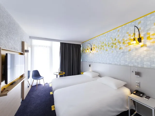 غرفة قياسية بسريرين منفصلين، ibis Styles Poitiers Nord 1/5