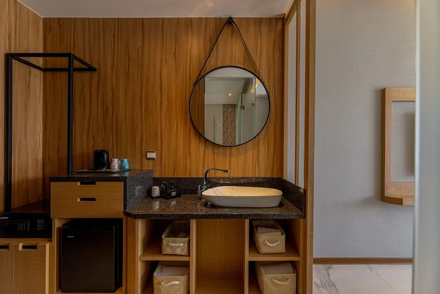 غرفة قياسية بسرير كوين بإطلالة على البحيرة، Sun Moon Lake Apollo Resort Hotel 7/7