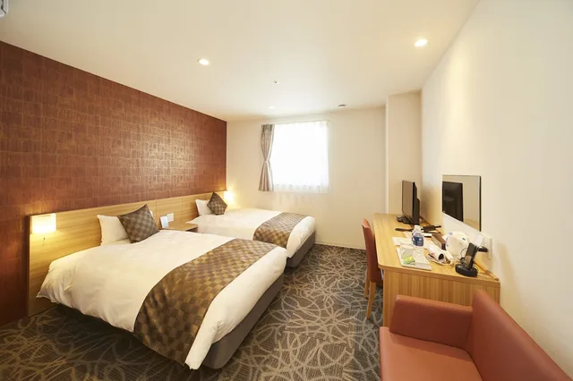 غرفة أساسية بسريرين منفصلين، Sakura Garden Hotel 1/9