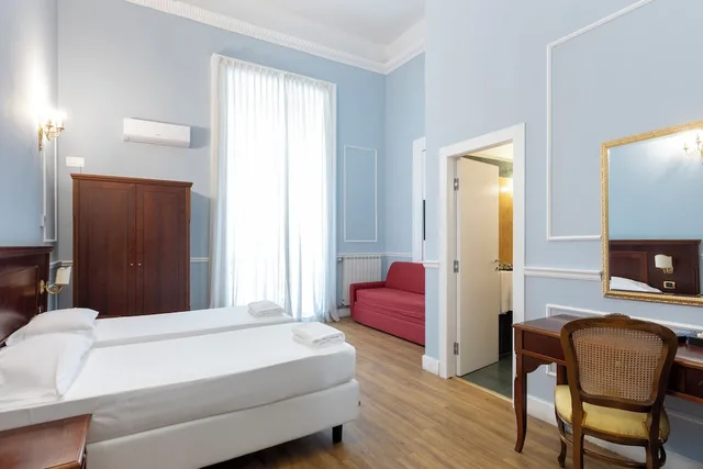 غرفة سوبيريور بسرير كوين، Hotel Principe Napolit Amo 3/8