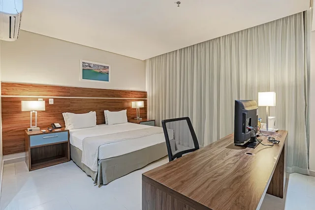 غرفة ديلوكس بسرير كينج مع أريكة، Slaviero Hotel Porto Velho 3/10