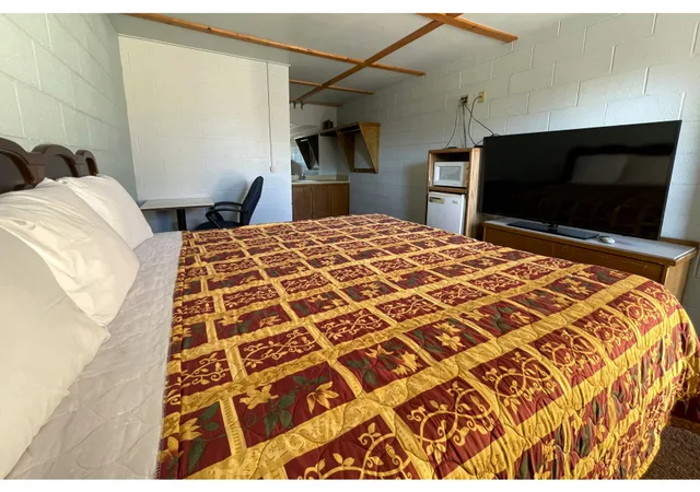 غرفة بسرير كينج للمدخنين، Skyline Motel Bartlesville Hwy 75 1/3