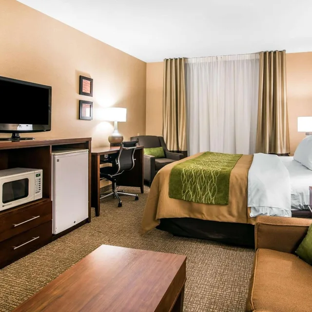 غرفة سوبيريور بسرير كينج، Quality Inn & Suites Towanda PA 2/4