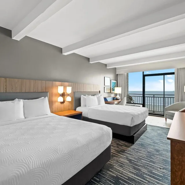 جناح بسريرين كوين بغرفة نوم واحدة، Country Inn & Suites by Radisson, Virginia Beach (Oceanfront) 1/5