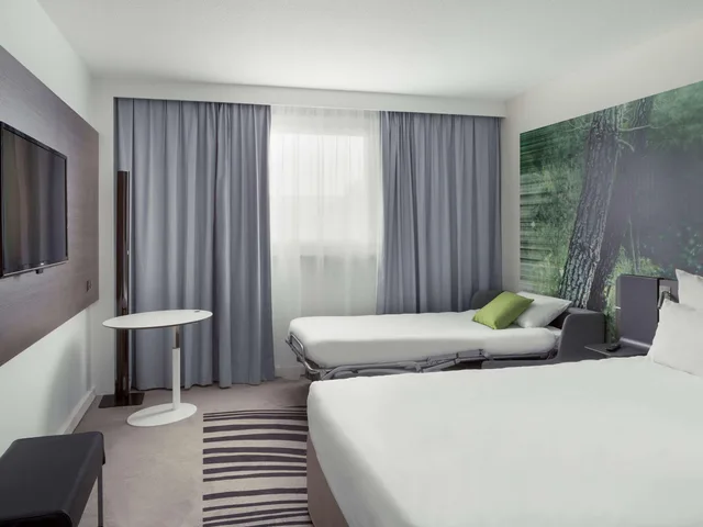 غرفة تنفيذية بسرير مزدوج، Novotel Paris Charles De Gaulle Airport 4/10