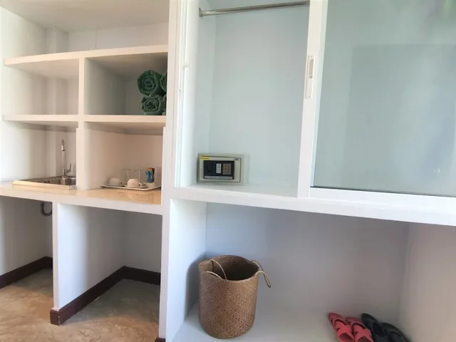 بنغل ديلوكس عائلي بسرير كينج وسريرين منفصلين بإطلالة على الحديقة، Lanta For Rest Boutique 8/8