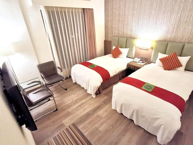غرفة ديلوكس بسريرين منفصلين، Lishiuan International Hotel 1/1
