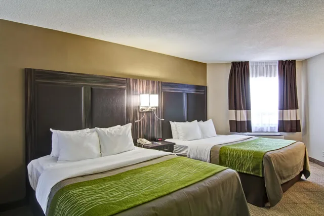 غرفة بسريرين كوين يُسمح فيها بالحيوانات الأليفة في الطابق الأرضي، Comfort Inn St. Catherines 2/10