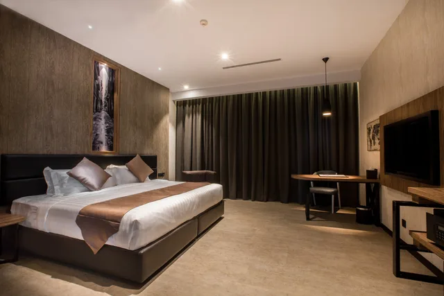 غرفة ديلوكس بسريرين منفصلين، Iconic Hotel Penang 3/5