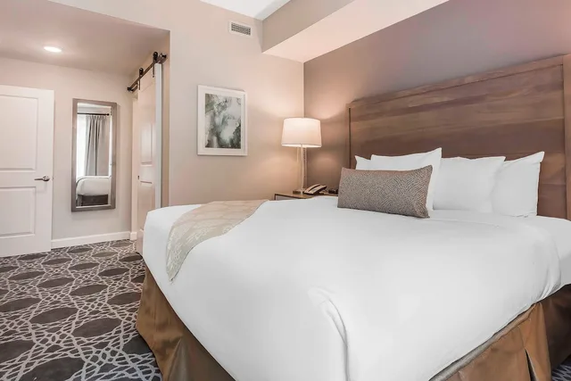 جناح ديلوكس بسرير كينج بغرفة نوم واحدة مع أريكة، Hilton Vacation Club King 583 Charleston 3/10