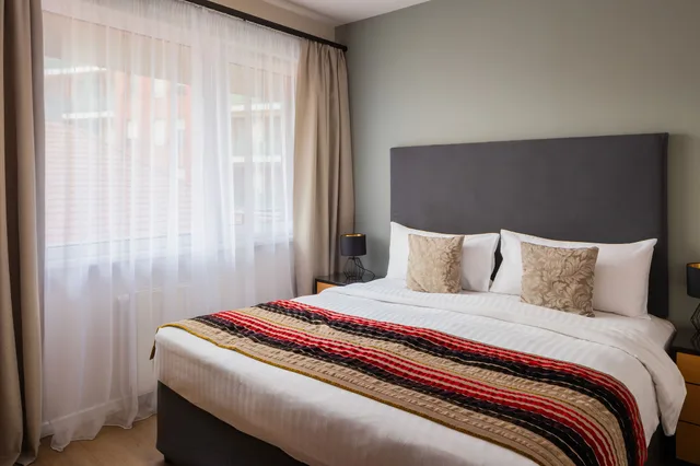 شقة ديلوكس بسرير مزدوج، Escala Hotel & Suites Budapest 1/5