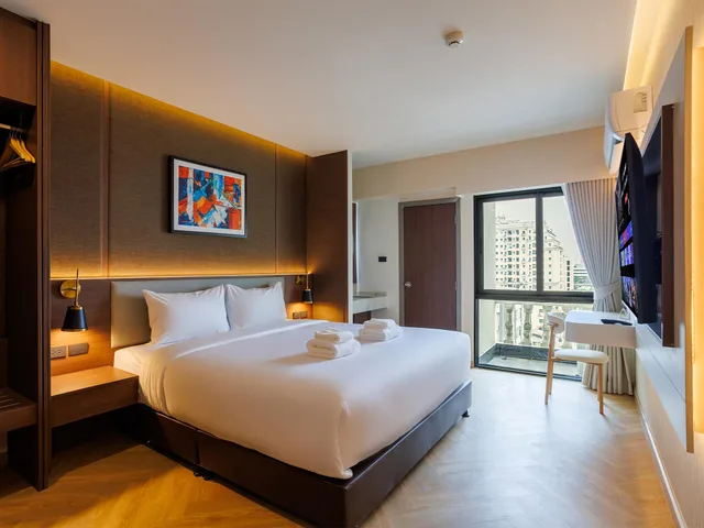 غرفة بريميير فاخرة، B2 Huai Khwang Premier Hotel 1/2