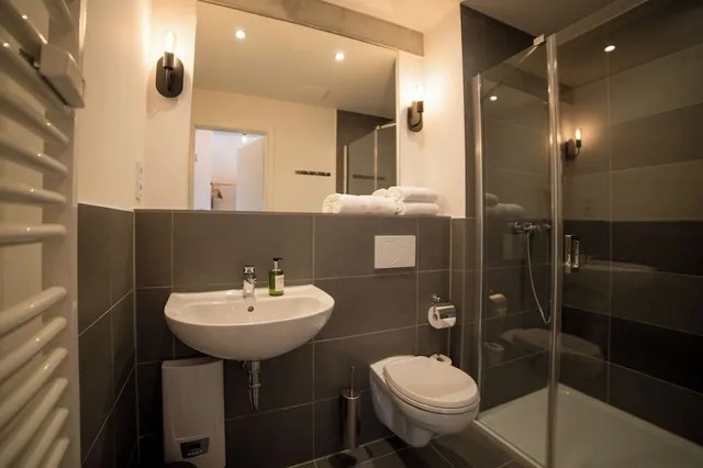 استوديو بسرير كوين، Staycity Aparthotels Leipzig City Centre 3/5