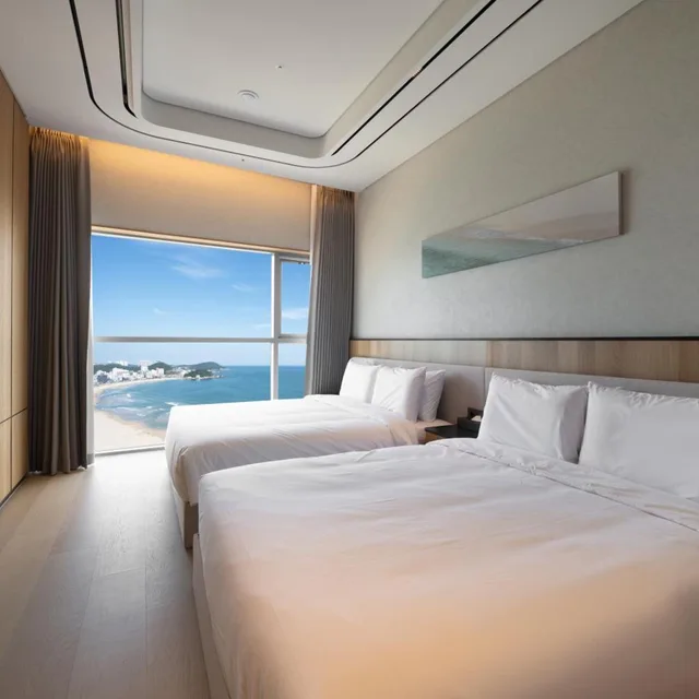 Pool, Ocean Villa, Suite، Mer de l'aube Hotel 2/4