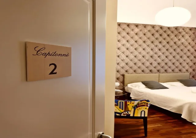 غرفة سوبيريور بسريرين منفصلين بإطلالة على المدينة بشرفة بغرفة نوم واحدة، Titti Artistic B&B 3/3