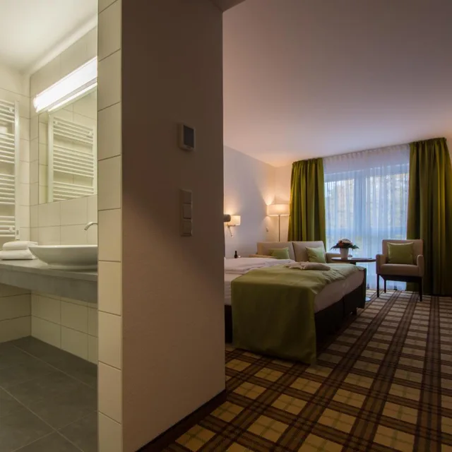 غرفة ديلوكس بسرير كينج، Hotel Fortuna 9/10