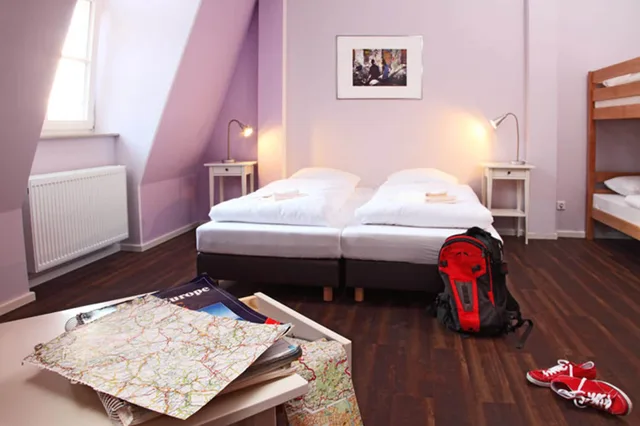غرفة رباعية بأربعة أسرّة، Industriepalast Hostel 3/10