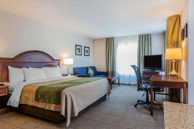 Efficiency, Suite, King Bed، Comfort Inn & Suites South Burlington near University 2/3