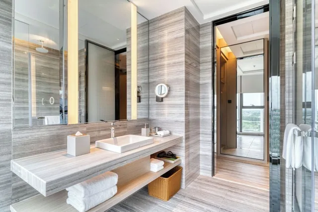 غرفة تنفيذية بسريرين مزدوجين، Courtyard By Marriott Hangzhou Xihu 5/6