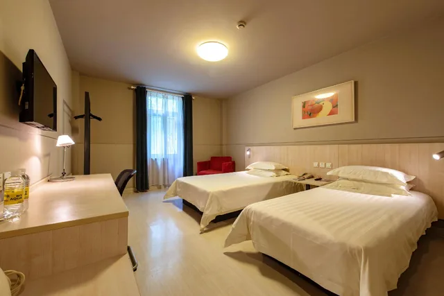 غرفة اقتصادية بسريرين، Jinjiang Inn Shanghai Expo Park Pusan Road 1/1