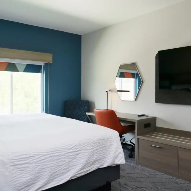 جناح بسرير كينج بغرفة نوم واحدة، Holiday Inn Express Hotel And Suites Baton Rouge North 1/4