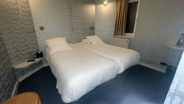 غرفة قياسية بسريرين منفصلين، Hotel Le Berger 10/10