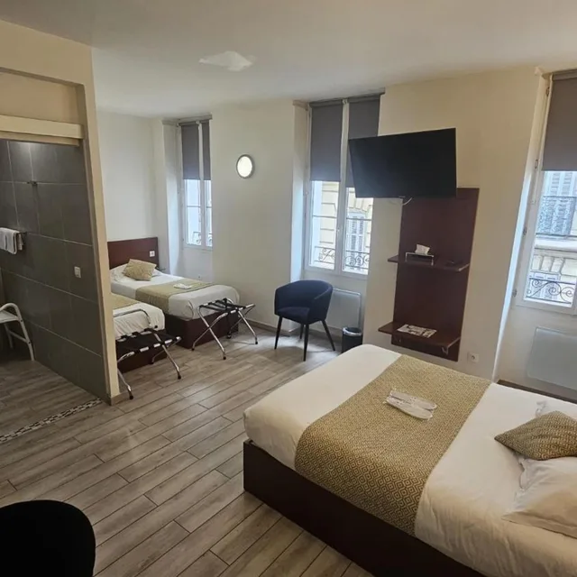 غرفة عائلية، Massilia Hotel 4/10