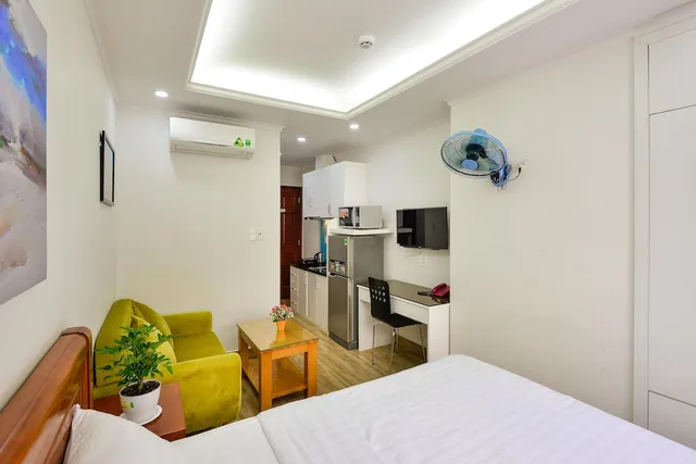 استوديو بسرير كوين بإطلالة على المدينة، Atlas Hotel & Apartment 5/7