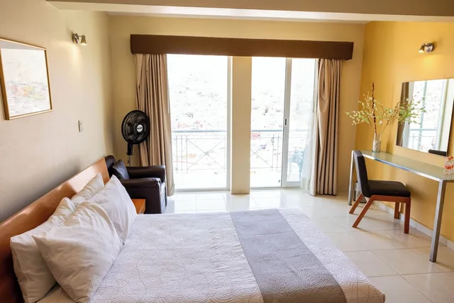 غرفة بسرير مزدوج بإطلالة على المدينة بشرفة، Balcon Del Cielo 2/4