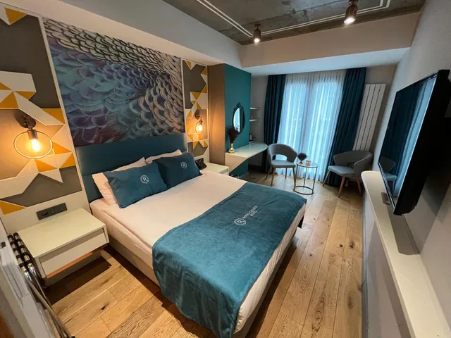 غرفة قياسية بسرير مزدوج، Royal Galata Hotel 1/1