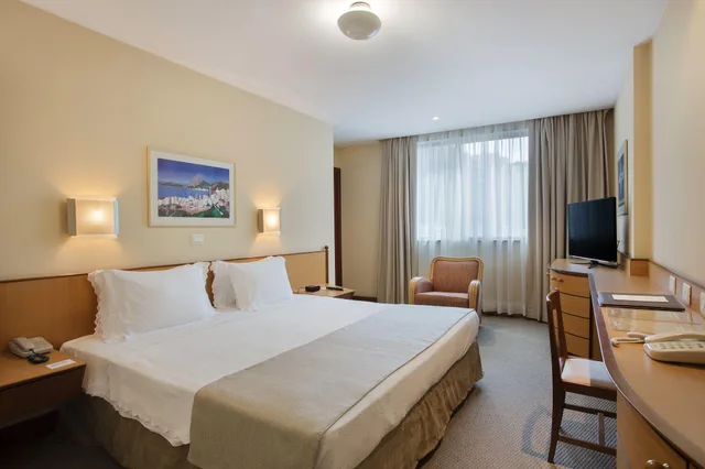 غرفة تنفيذية بسرير مزدوج، Windsor Plaza Copacabana 2/3