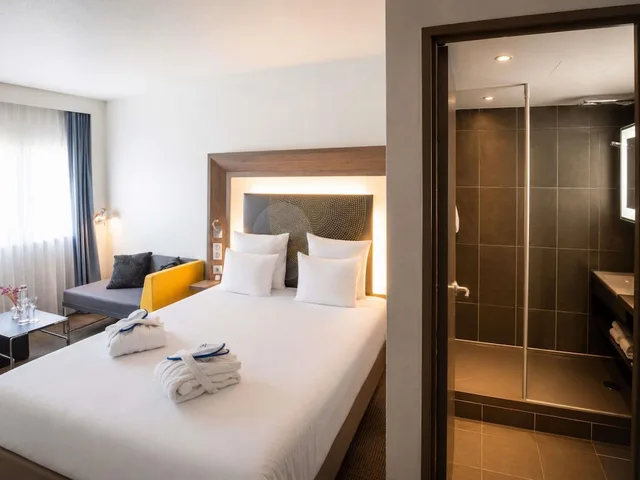 غرفة تنفيذية بسرير مزدوج، Novotel Nantes Centre Gare 8/10
