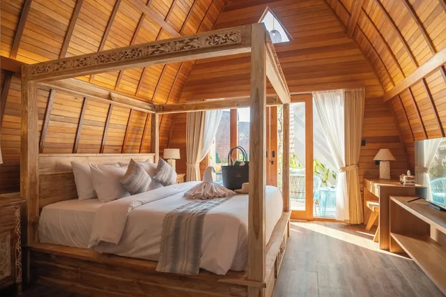 جناح استوديو تنفيذي بسرير كينج، Abian Klumpu Villa & Spa Sanur Bali 1/3