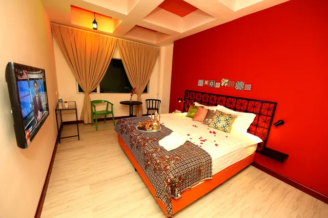 غرفة ديلوكس بسرير كينج، Langit-Langi Hotel Port Dickson 2/2
