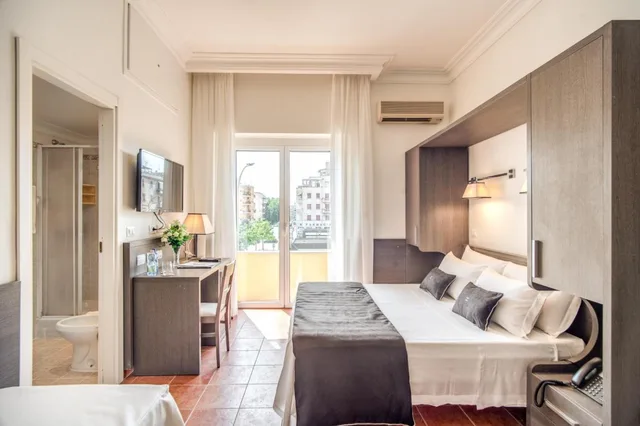 غرفة قياسية بسرير مزدوج أو سريرين منفصلين، Hotel Mirti 8/10