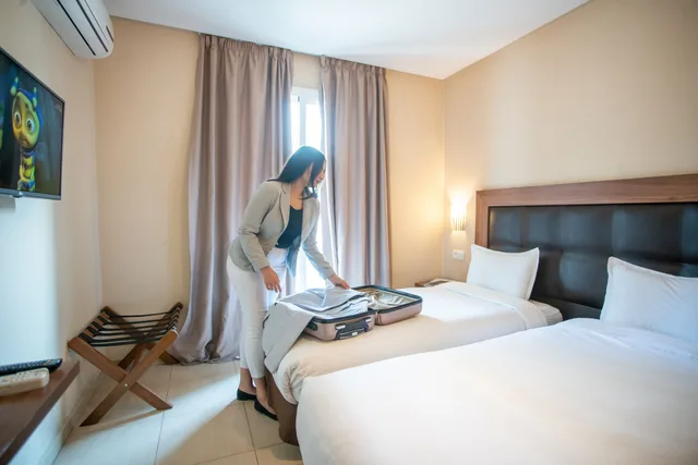 غرفة بسريرين منفصلين، Hotel Etoile Du Nord 2/4