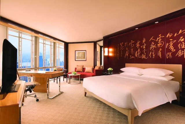 جناح غراند بسرير كينج بإطلالة على المدينة، GRAND HYATT SHANGHAI 1/5