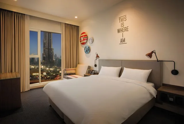 Rover, King Bed, Burj View, Sofa، Rove Downtown Dubai 1/1