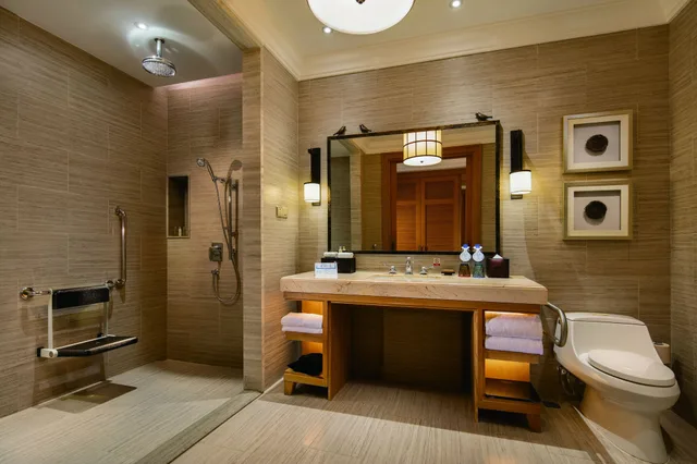غرفة بسريرين منفصلين لذوي الإعاقة، Hilton Wenan 2/2