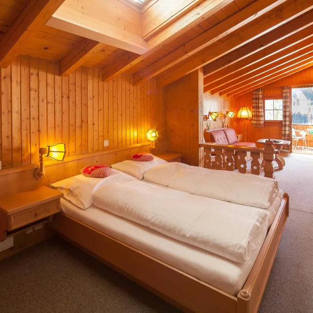 غرفة سوبيريور بسريرين منفصلين بشرفة، Hotel Alpenhof 1/10