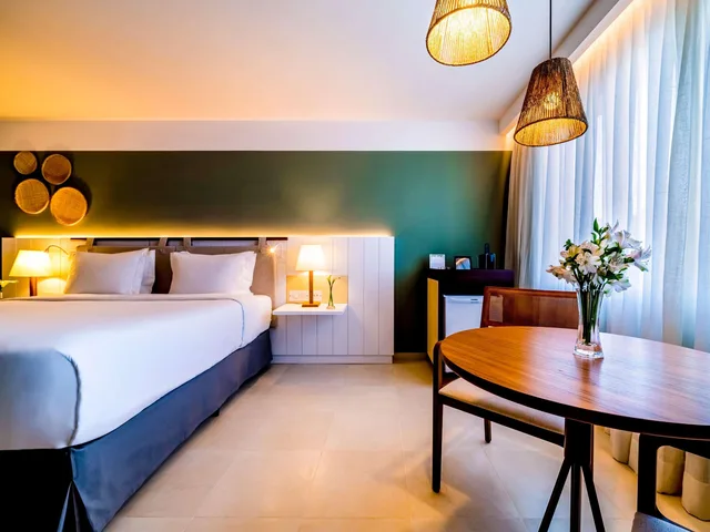 غرفة ديلوكس بسرير مزدوج بإطلالة على المدينة، Grand Mercure Rio de Janeiro Copacabana 3/6