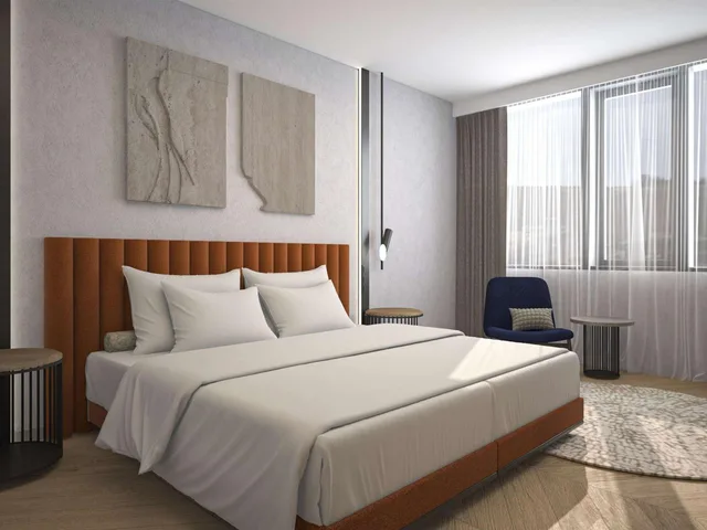 غرفة كلاسيكية بسرير كينج لذوي الإعاقة، Mercure Sofia City 1/7