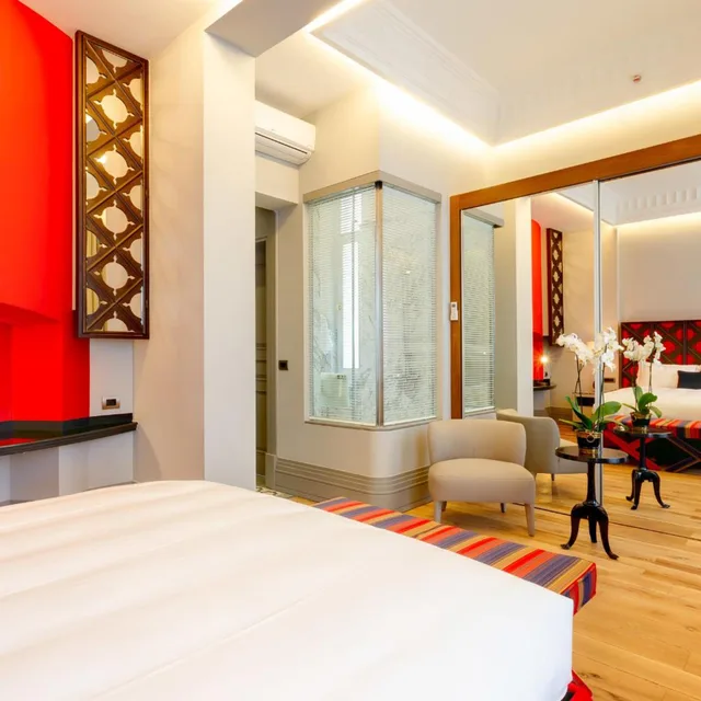 غرفة ديلوكس بسرير مزدوج بإطلالة على البحر، Ravouna 1906 Suites - Special Class Adults Only 8/10