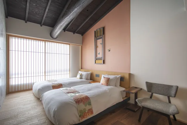 غرفة بسريرين منفصلين، Hotel Legasta Higashiyama Sanjo 2/5