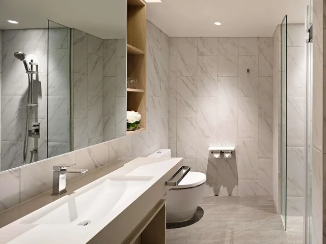 2 Bedrooms, Signature, Swiss, Apartment, 2 Double Beds, Swissotel Living Jakarta Mega Kuningan 5/8